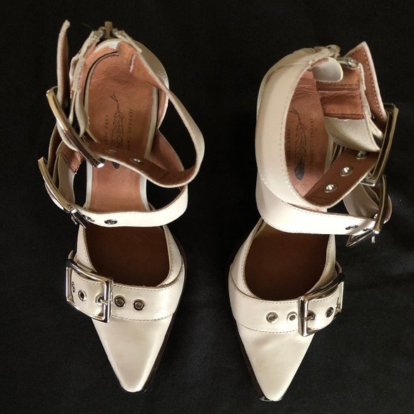 NWOT Free People Hendrix Heels Sz 7 - Picture 8 of 15